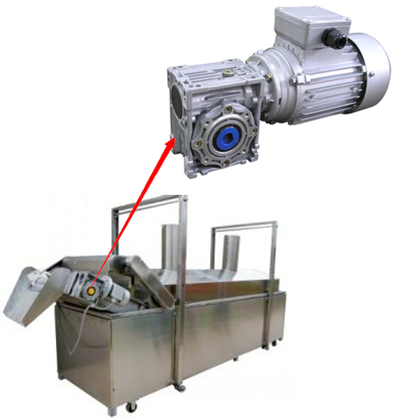 Wj Series Worm Reducer with hollow shaft for Food machinery cinnamon burst cheerios machinery