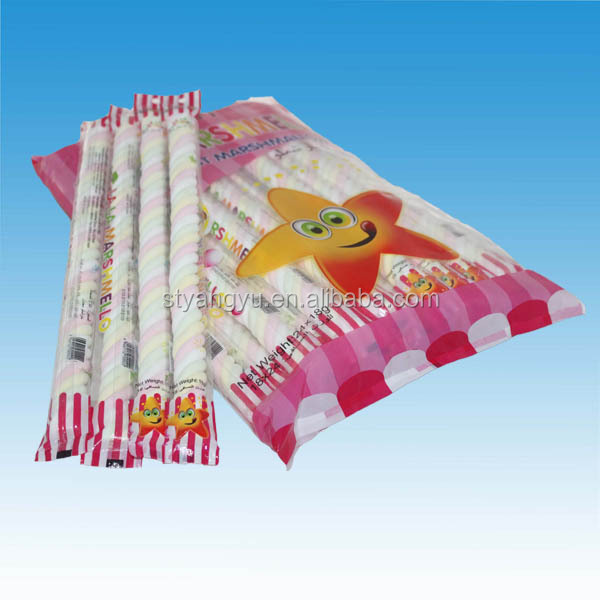Big star twist marshmallow candy