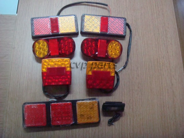 led trailer tail light combination