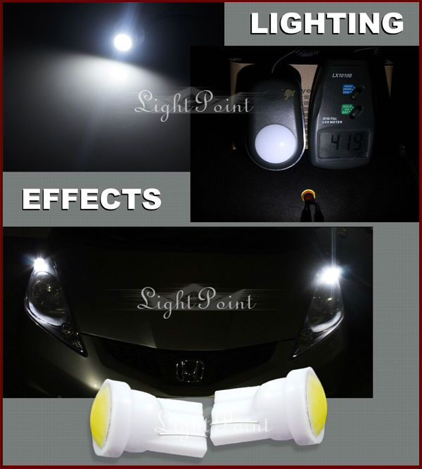 LEDバルブ 面発光 T10ウェッジ球 6chipT10 LED COB 素子採用 ホワイト2個 ポジションランプ/ナンバー灯/ドアランプ/ルームランプ/ルーム球/ウインカー/バックランプなどに問屋・仕入れ・卸・卸売り
