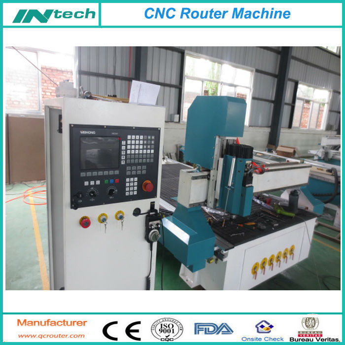 2014 QC1325 YASKAWA servo motor and Italy HSD spindle cnc router machine price/wood cnc router/CNC Router