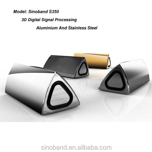 高sinobands350エンドアルミ3dステレオサウンドに囲まれたブルートゥーススピーカー問屋・仕入れ・卸・卸売り