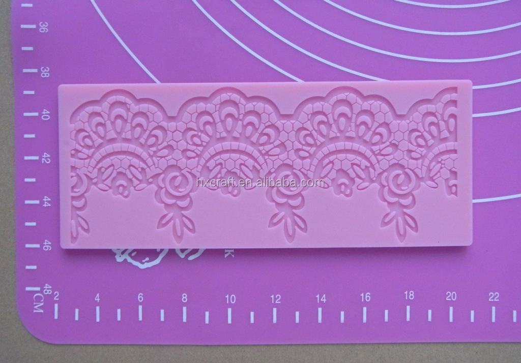 Classics Lace Shaped Silicone Mold Mould Fondant Cake Decorating Baking Tool