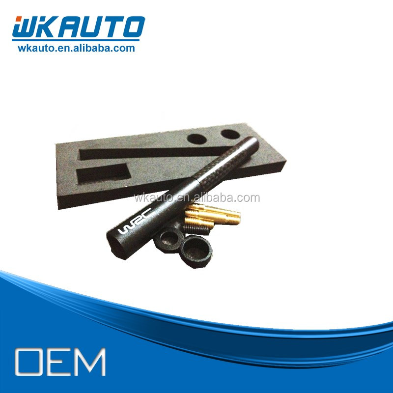 12cm long black real carbon fiber WRC car am fm radio antenna問屋・仕入れ・卸・卸売り