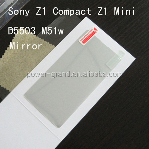 Mirror screen protector for Sony Z1 Compact Z1 Mini D5503 M51w- (2).jpg