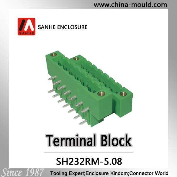 プラグイン可能なターミナルブロックコネクタの製造三河300v/10a5. 08ミリメートル仕入れ・メーカー・工場