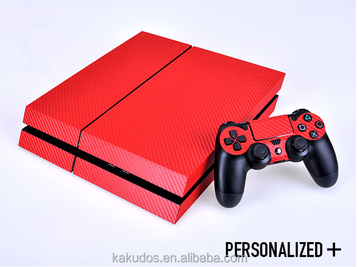 工場熱い販売の炭素繊維の皮のステッカーのためのps4問屋・仕入れ・卸・卸売り