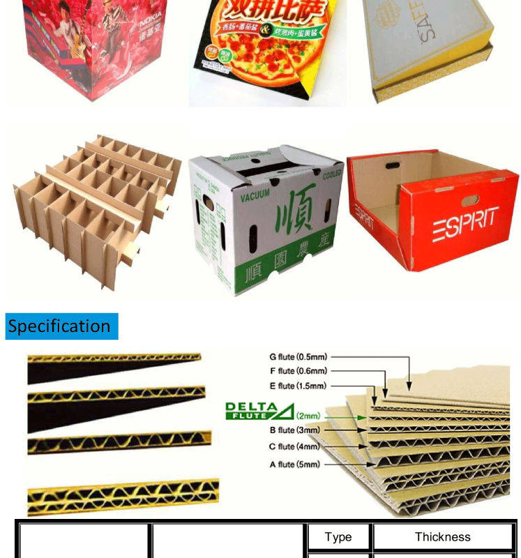 Cardboard box 1-Layer SBB Offset Red wine gift box