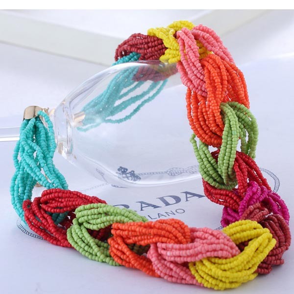 Braided Beads Necklace