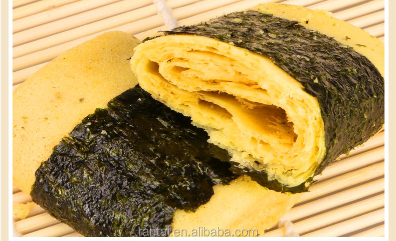crispy phoenix egg roll biscuit coated seaweed