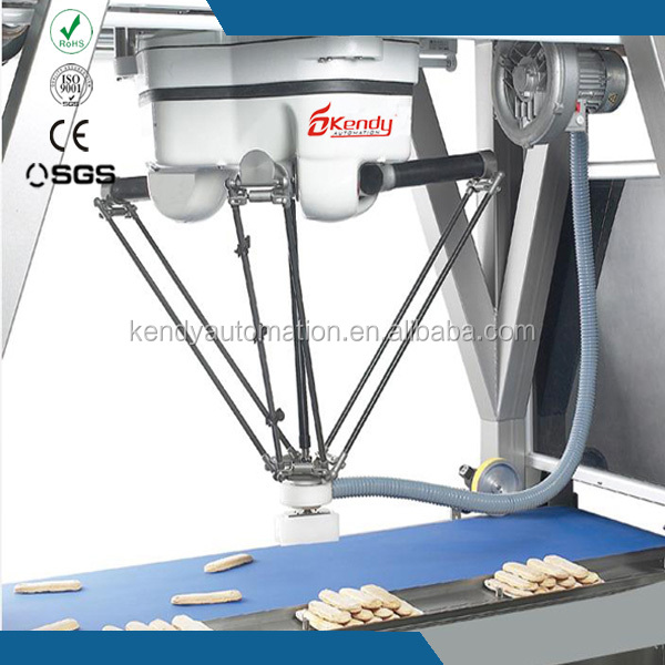 high speed Chinese automatic industrial programmable robot for marshmallow