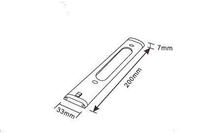 Description Picture 4 of itemHand Wave Led Under Cabinet Infrared Sensor Rigid Strip Bar Light 3W Kitchen Lights Bathroom lamp night lamps home Decor