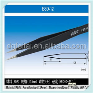 Esd帯電防止esd-10esd-11esd-12esd-13esd-14esd-15esd-16esd-17vetusピンセット問屋・仕入れ・卸・卸売り