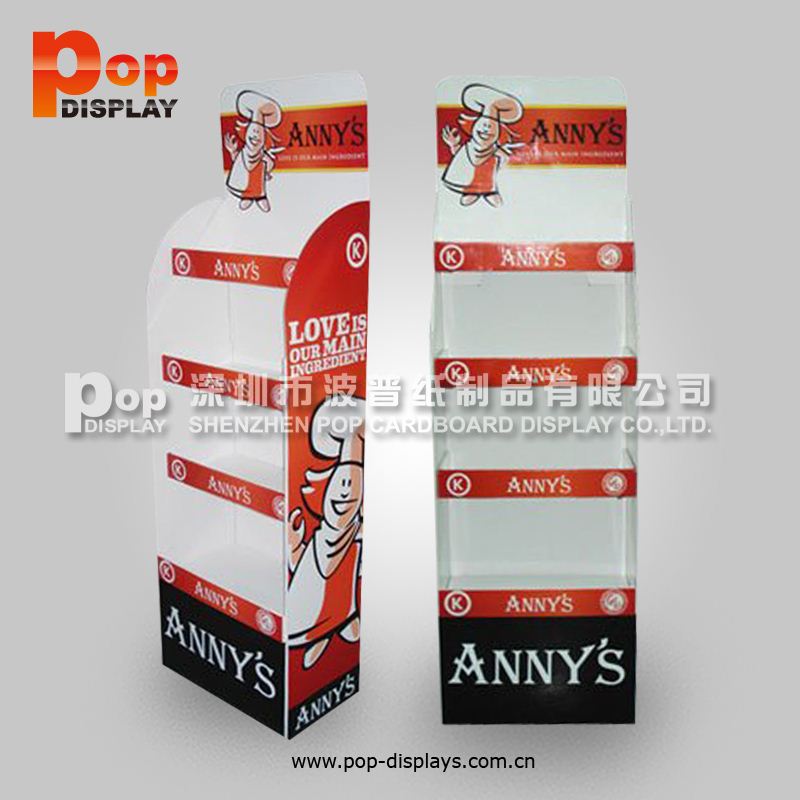 2014 Creative custom chewing gum cardboard display stand