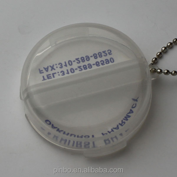 keychainのプラスチック丸薬ホールダー問屋・仕入れ・卸・卸売り