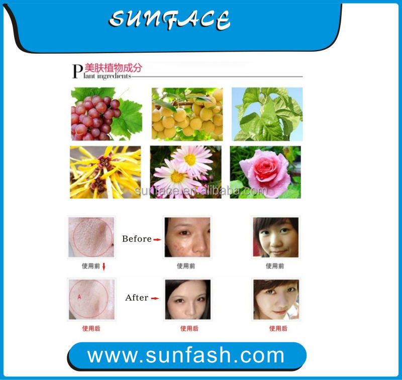 Q10 pure red wine face mask with high quality for anti old age and wrinkle 2014/red wine facial mask