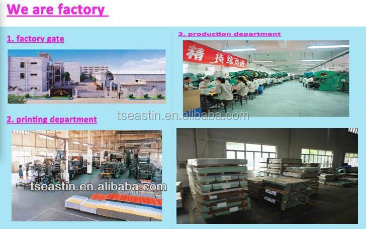 instant cocoa powder tin box packing for white collar