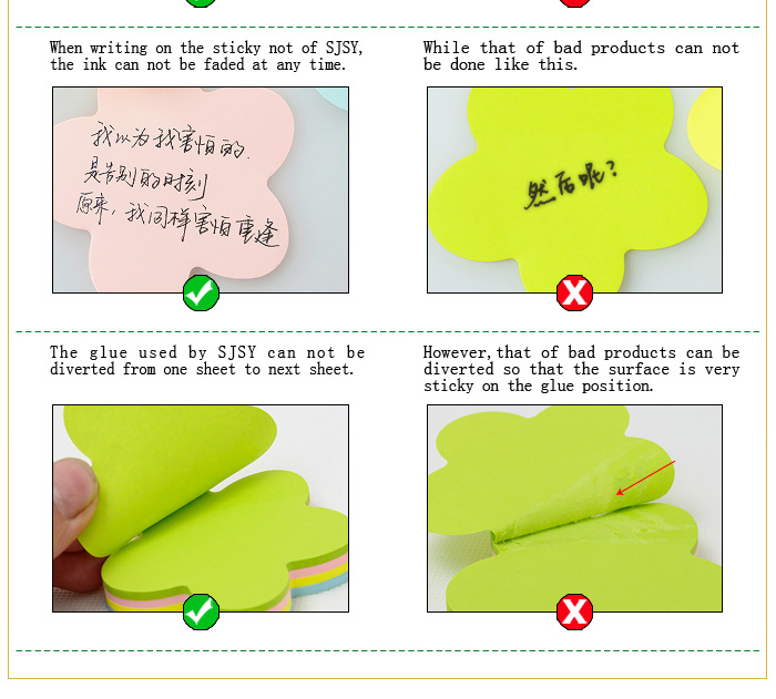高- 品質のカスタム印刷されたキューブのメモ帳問屋・仕入れ・卸・卸売り