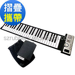 シリコン折畳み式49鍵電子キーボードピアノロールアップロールアップサイド問屋・仕入れ・卸・卸売り