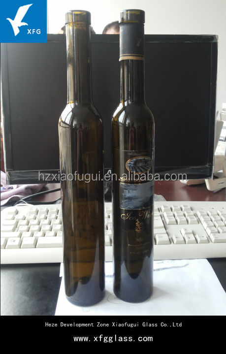 high quality ice wine glass bottle wholesale