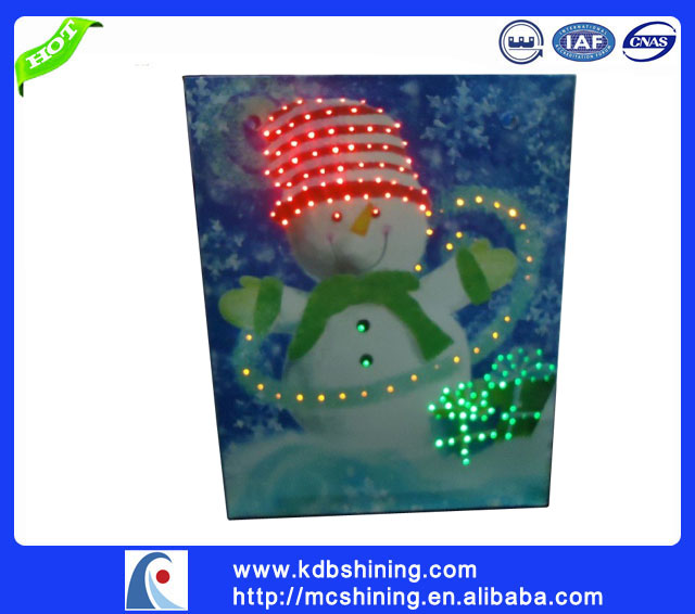 alibabaのledライトハンドメイドアップ2015販促用紙袋問屋・仕入れ・卸・卸売り