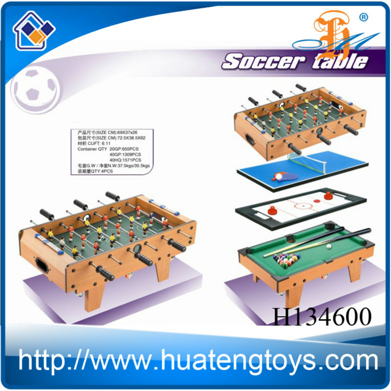 最新の木製小型サッカーテーブル、 ミニフーズボールサッカーテーブルh134607販売のための光と仕入れ・メーカー・工場