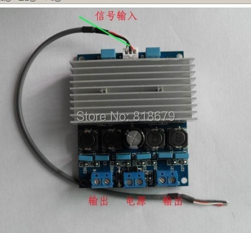 tda7492 d класса платы цифровой усилитель 50w + 50w усилитель доска с радиатора tda7492 d класса платы цифровой усилитель 50w + 50w усилитель доска с радиатора