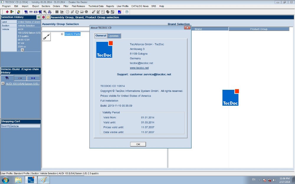 Alldata2014年10.53修復ソフトウェア+ミッチェルオンデマンドで5+ヘビーデューティーの1hdd修理datas321tb問屋・仕入れ・卸・卸売り