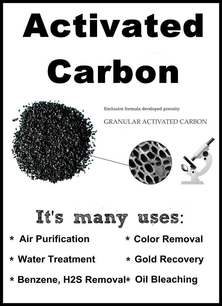 Water or Air Treatment coconut active carbon manufacturer