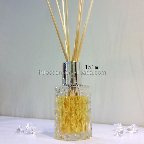 クリスタルガラスの香水瓶150ミリリットルフューザーリード/8ts-db017個木材ラタンスティック問屋・仕入れ・卸・卸売り