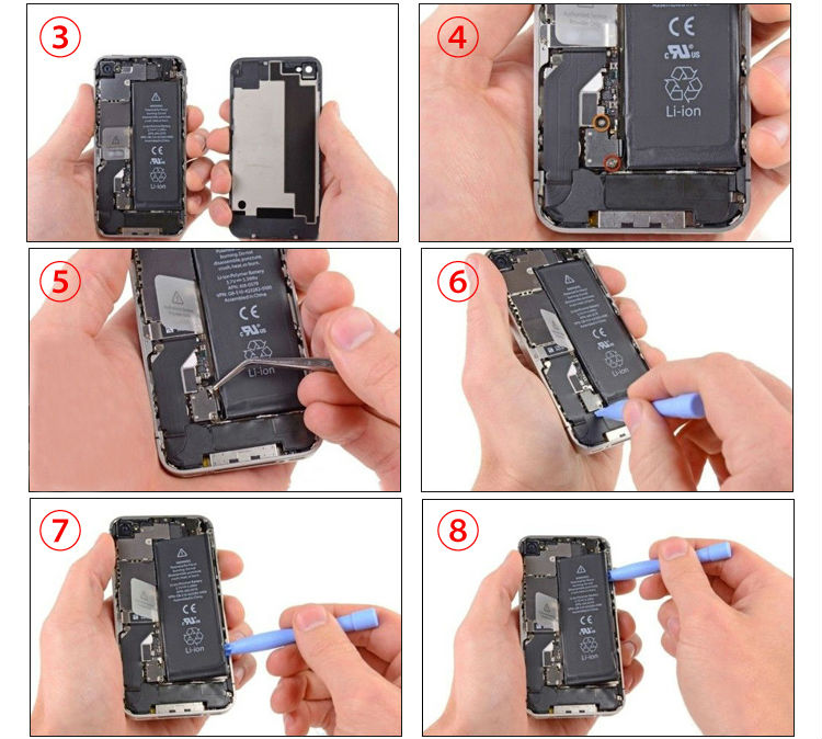 工場出荷時のメーカーリチウムイオン携帯電話用バッテリーiphone4s問屋・仕入れ・卸・卸売り