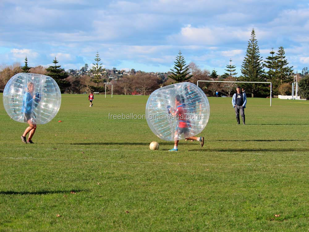 High quality inflatable bumper bubble football, loopy balls
