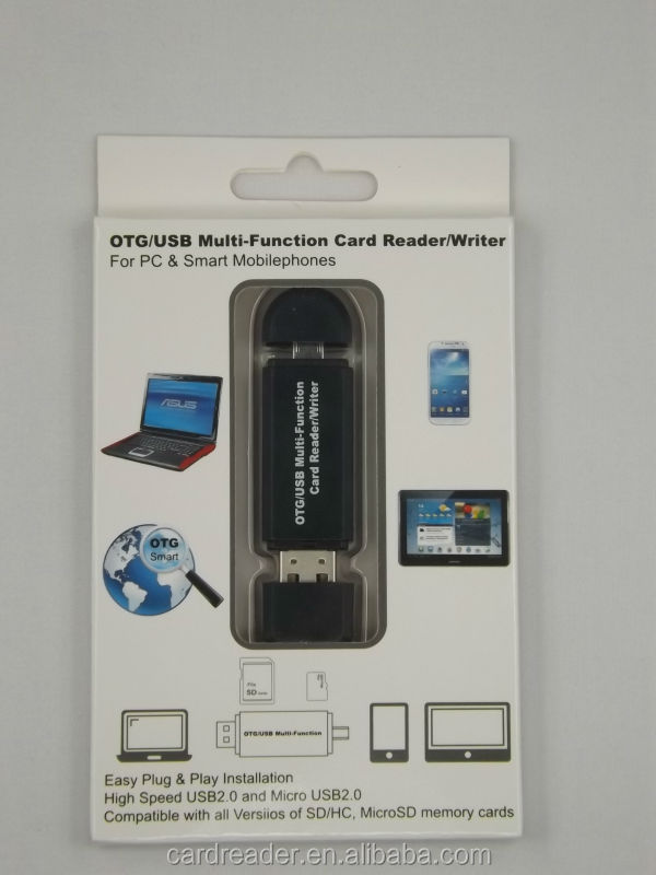 Otg2イン1/usbマルチ- 機能カードリーダーライター問屋・仕入れ・卸・卸売り