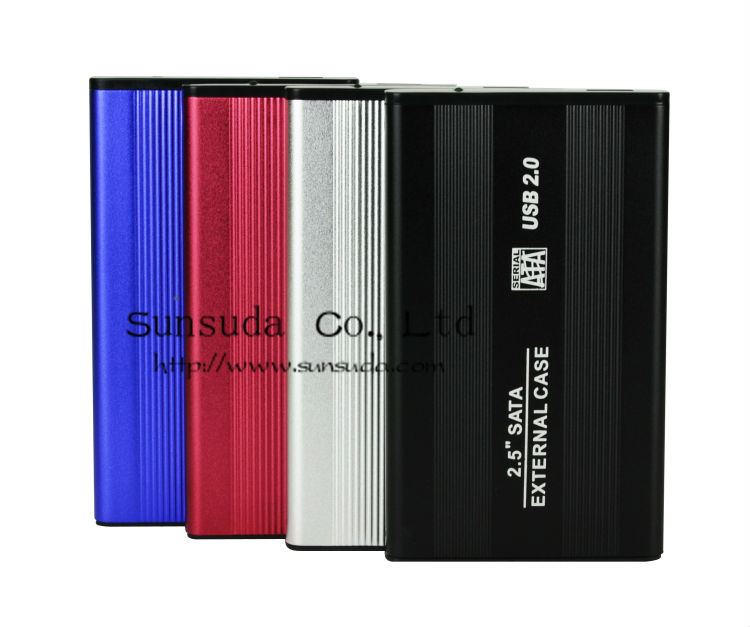 ポータブル2.5インチusb2.0　sata外付けストレージケース問屋・仕入れ・卸・卸売り