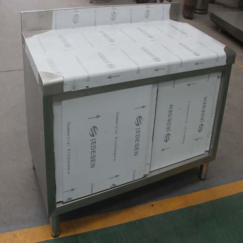 Stainless Steel Wall Cupboard With Sliding Doors,Work Cupboard,Kitchen