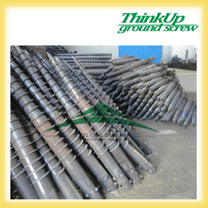 hot sale solar mounting system galvanized steel ground screw post 