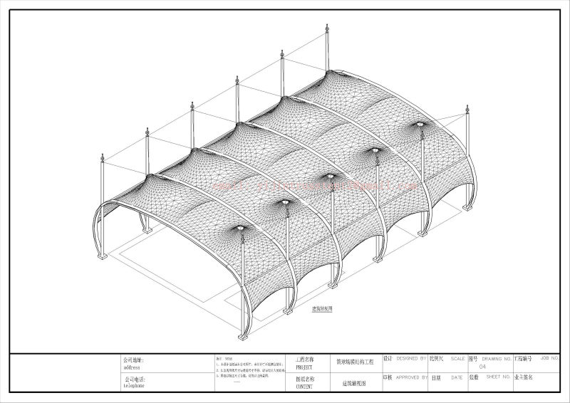 バスケットボールコート膜構造のテント、 pvdfカバー、 鉄骨構造問屋・仕入れ・卸・卸売り