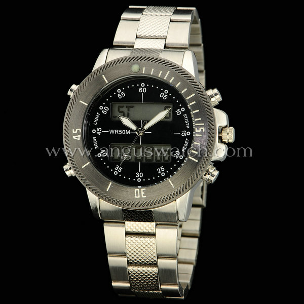 クールな男性の合金2014年3気圧防水デジタル腕時計問屋・仕入れ・卸・卸売り