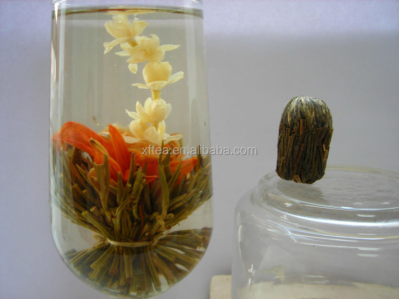 flower tea balls/flower of tea/flower blooming jasmine tea