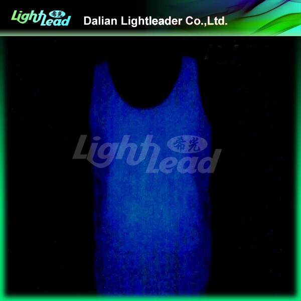 China wholesale glow cotton waterproof cloth for glow apparel
