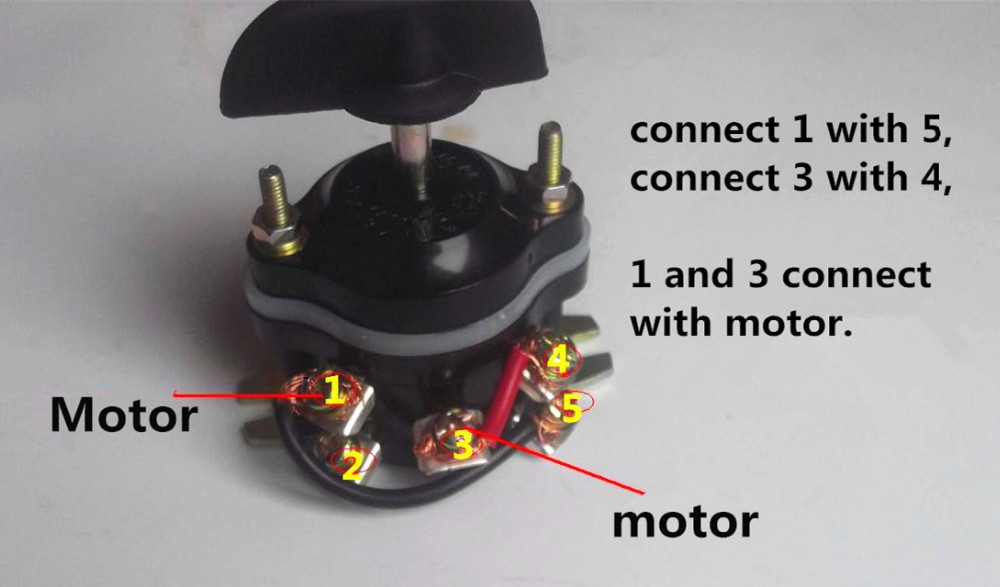 25a Motor Reverse Switch Forward Backward And Stop Three