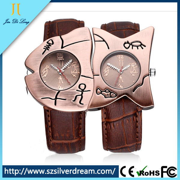 のカップルの腕時計のギフトセット2014年十代のファッション腕時計問屋・仕入れ・卸・卸売り