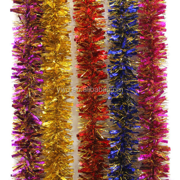 Christmas Tinsel Garland,Glitter Tinsel,Decorative Tinsel Garland Buy