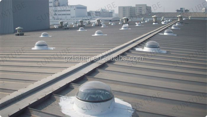 2015透明ポリカーボネート/アクリル管状ランプシェード管状天窓カバーメーカー仕入れ・メーカー・工場