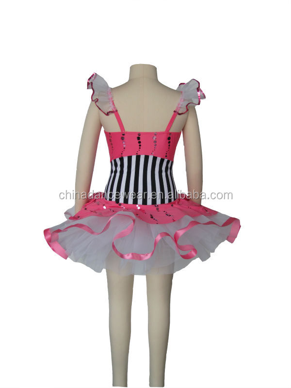 新しいファッションの女の赤ちゃんのかわいい2014年バレエダンスドレスホット別々のリボンの子バレエチュチュダンス衣装モダン問屋・仕入れ・卸・卸売り