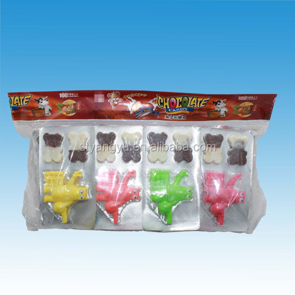 Bear Shape Chocolate with Whistle