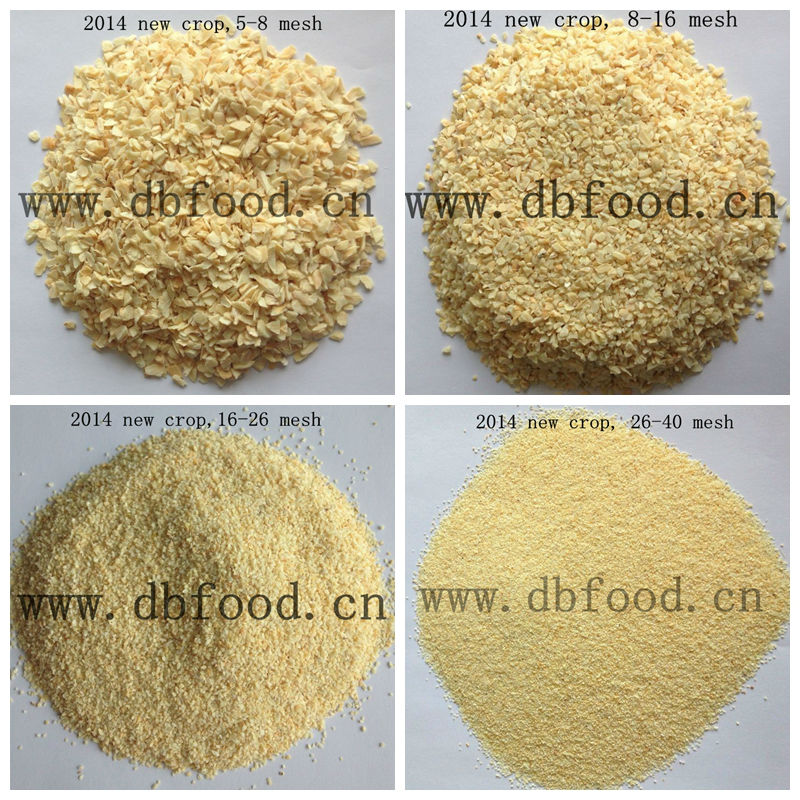 Dry Garlic granule 26-40 mesh with 2014 new crop from factory