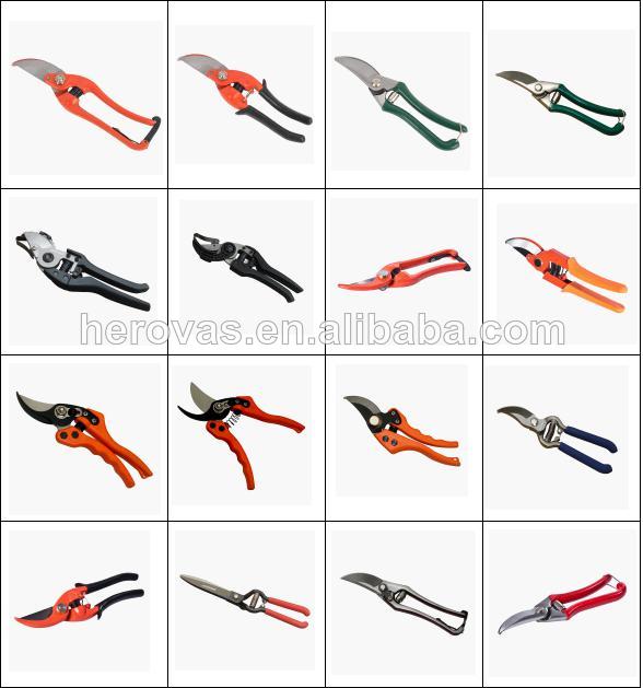 8''/10''full研磨面バッテリーゴムハンドル剪定ばさみを投入問屋・仕入れ・卸・卸売り