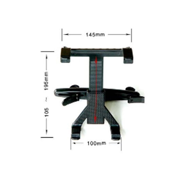 普遍的な車のヘッドレストマウント、 ipadやその他のタブレットpc問屋・仕入れ・卸・卸売り