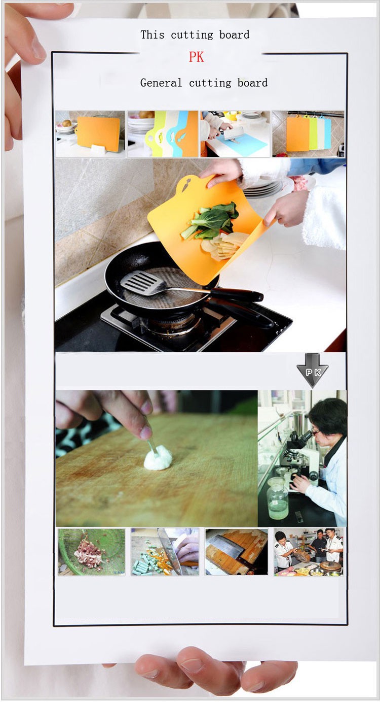 Antimicrobial Wearable Soft Classification Chopping Block